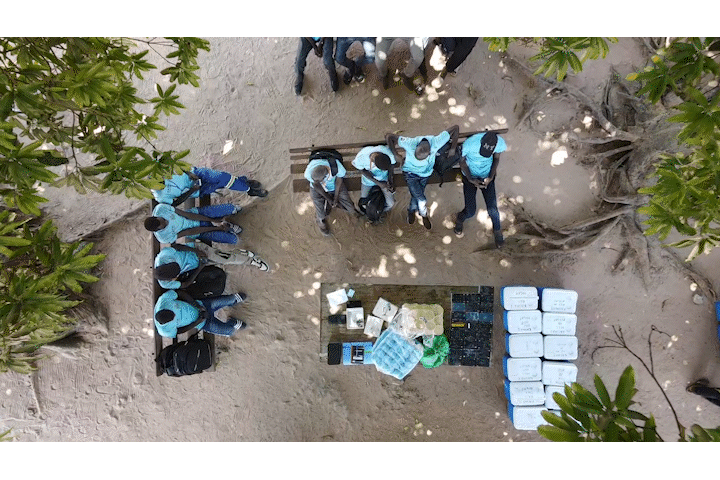 malaria ento collectors assemble GIF