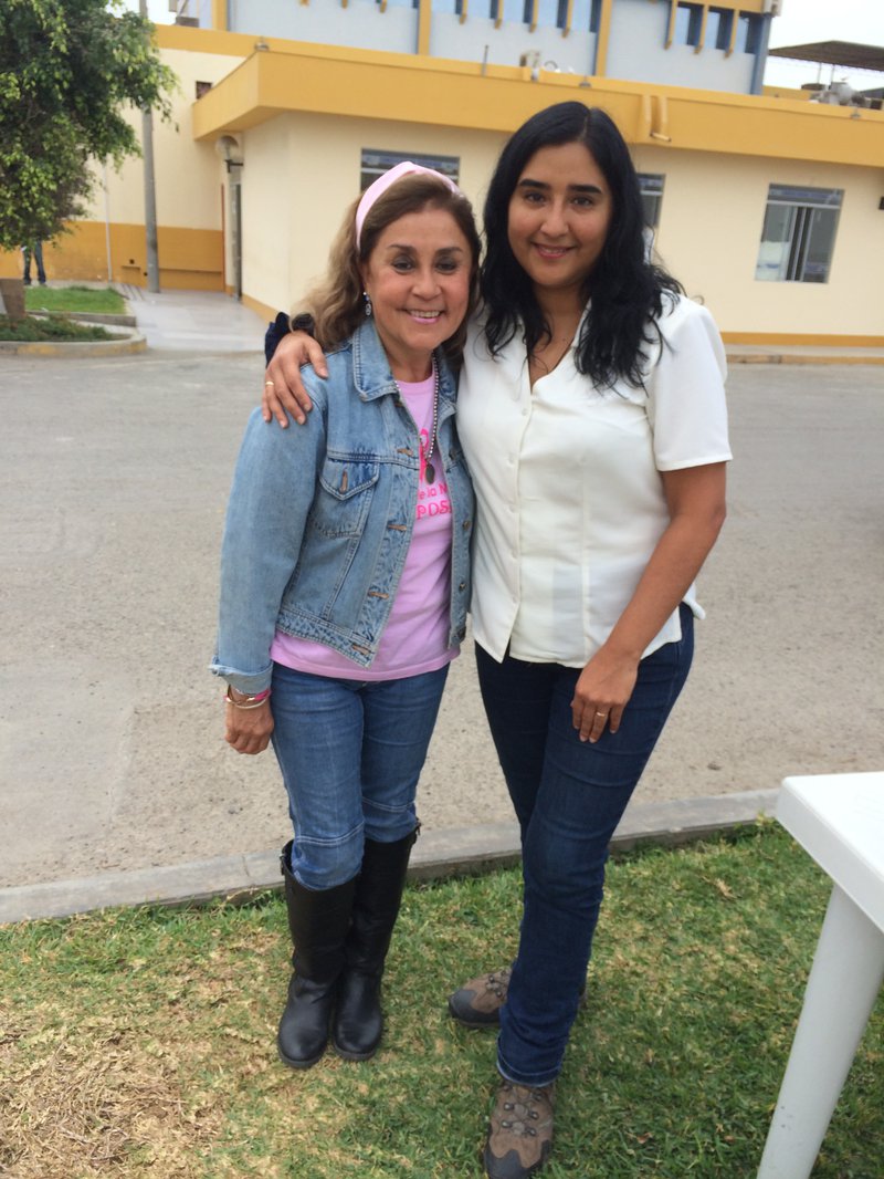 Ines Contreras and Elena Moreno