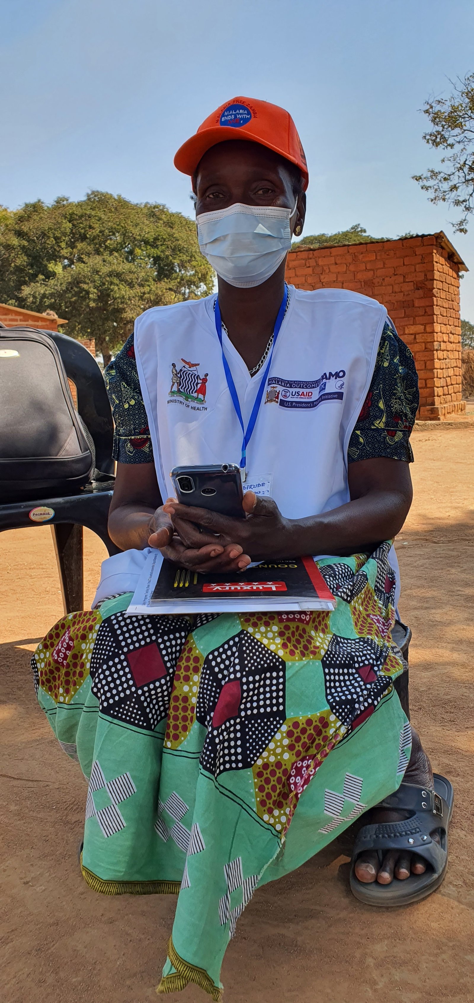 Zambia ProCCM CHW Gertrude Phiri