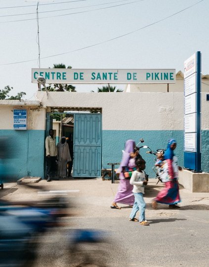 Senegal street scene