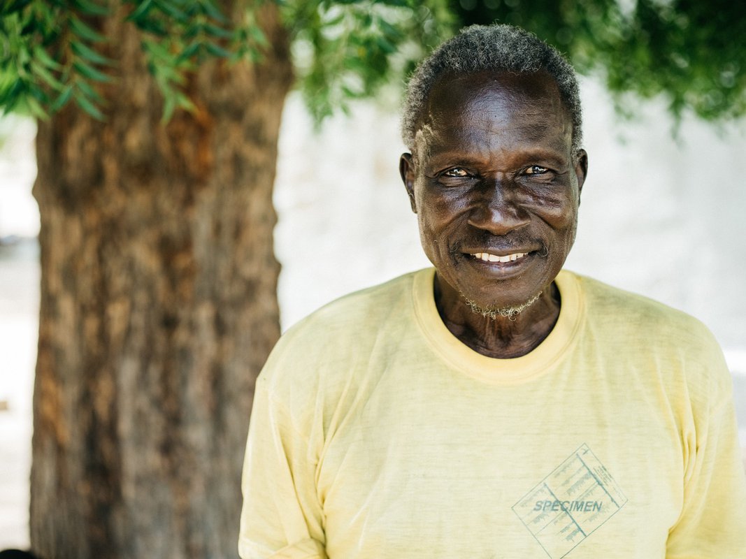 Alfred Samba, a rural farmer in Senegal, has been living with diabetes for more than 15 years. He struggles to get access to affordable care and treatment. Photo: PATH/Gabe Bienczycki.