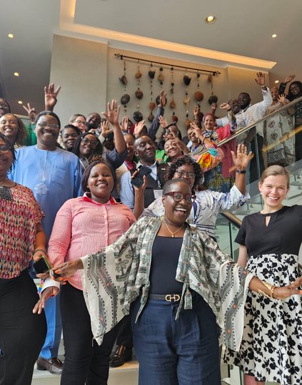 DMPA-SC Self-Injection Ambassadors Anglophone workshop participants in Nairobi, Kenya