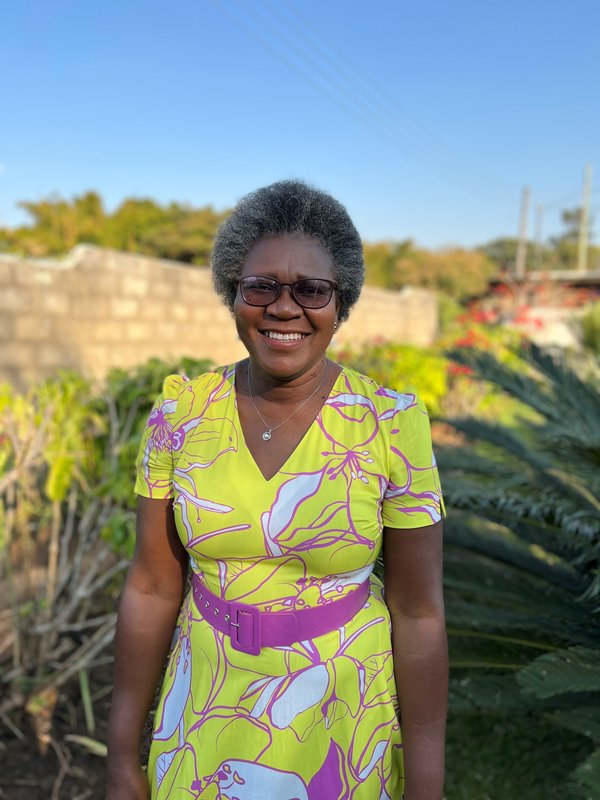 Dr. Caroline Phiri-Chibawe is a trained medical doctor with more than two decades of public health experience. Today, she continues to advance malaria elimination efforts. Photo: PATH/Lisa Atfield.