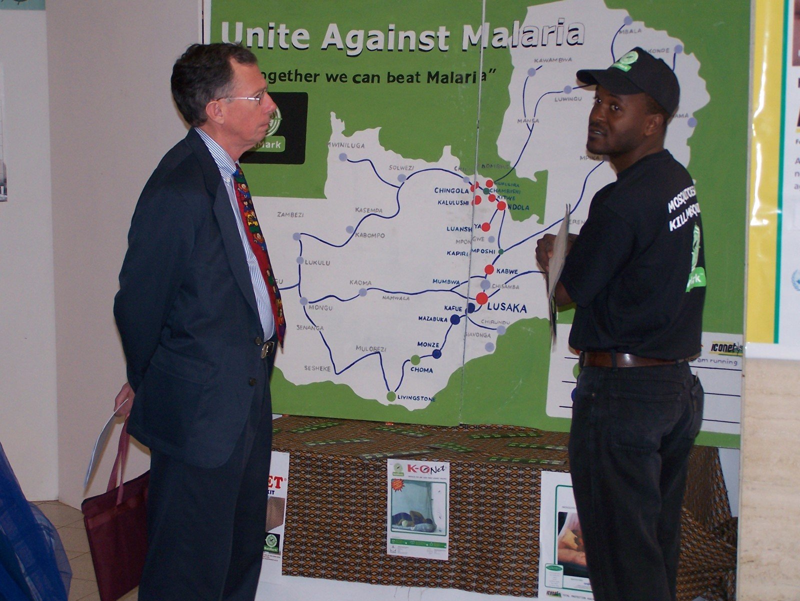 Kent and Kafula, Lusaka, 2005