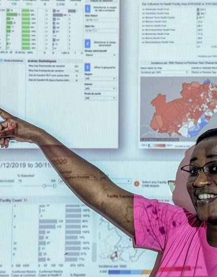 Generating quality, useful, and timely data to inform national strategic and operational plans is at the heart of MACEPA’s work.  Photo: PATH/ Todd Jennings.