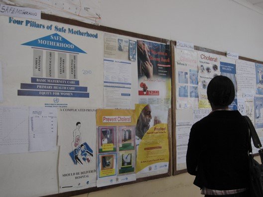 A community clinic in Kalulushi, Zambia