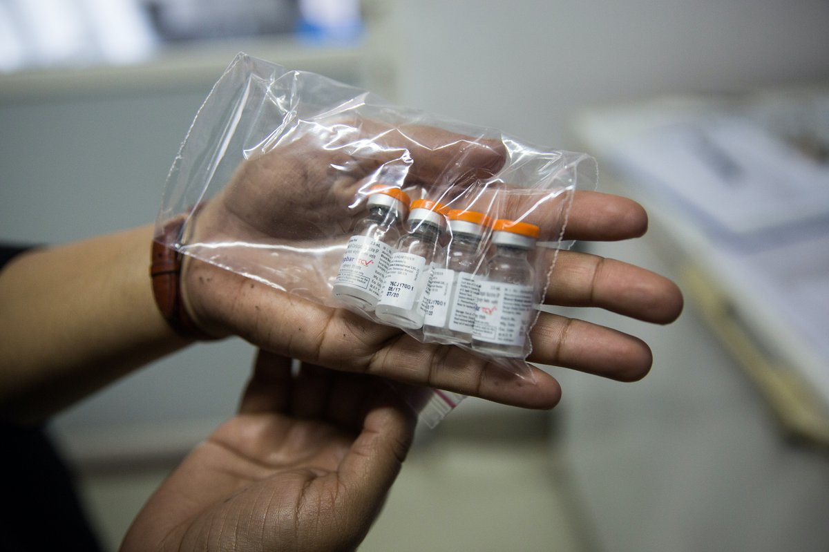 More than 9 million people are infected with typhoid every year. Typhoid conjugate vaccines can prevent infection and significantly reduce the spread of the disease. Photo: Bill & Melinda Gates Foundation/Sam Reinders
